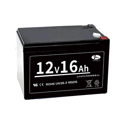 204.8Wh 12v16ah Lifepo4 Ups wieder aufladbare 12 Volt Lithium-Batterie-für System