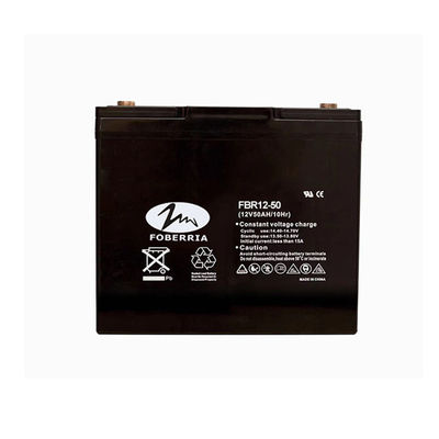 Rechargable Blei-Säure-Batterie UPSs 12v 50ah 15.5kg 380A für Haushaltsgeräte
