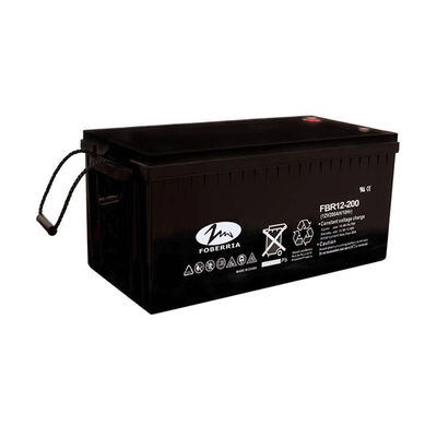 Gel-Batterie 59.5kg 60A 1600A wartungsfreie Blei-Säure-Batterie-12v 200ah für Straßenlaterne