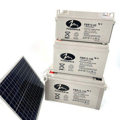 330x171x214mm Gray Solar Lead Acid Battery tiefe Zyklus-Batterie für Sonnensystem