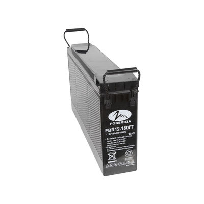 Tiefe Batterie OHSAS18001 55.5kg Front Terminal Gel Battery 560*125*316mm Zyklus-180ah