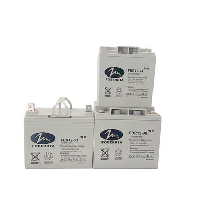 27kg 12V 33Ah 20HR der Batterie-38A Anschluss Gel-Blei-Säure-Batterie-F2 F1 für Warnungssystem