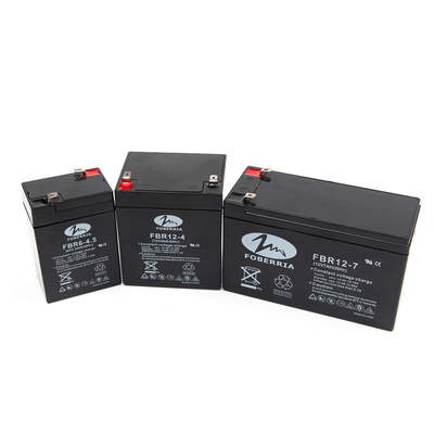 Schwarzes versiegelte wieder aufladbare Blei-Säure-Batterie 6v 4ah 20hr UPS Blei-Säure-Batterie